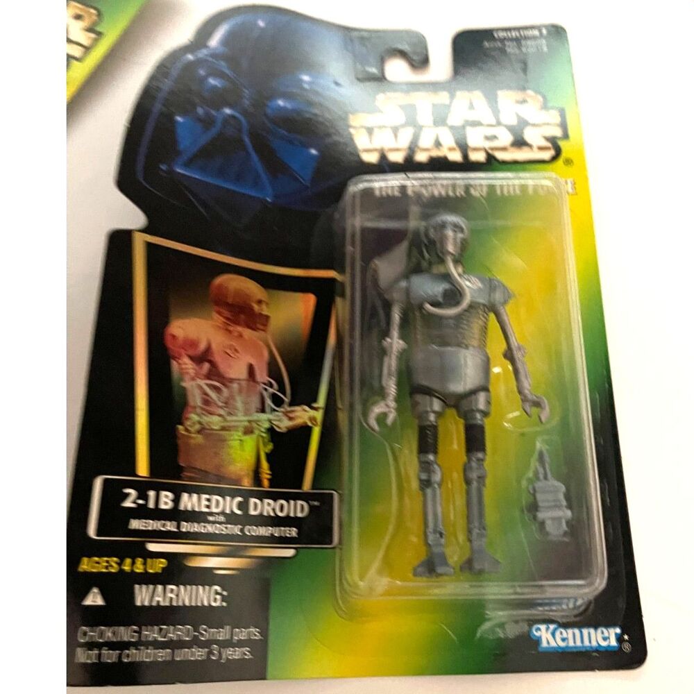 Star Wars Power of the Force 2-1B Medic Droid Action Figure Collection Vintage